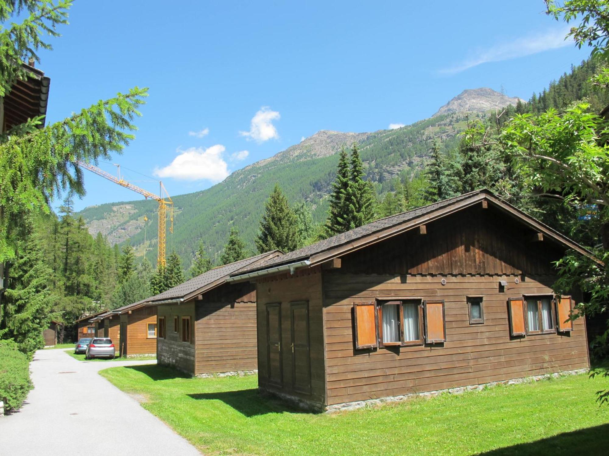 Residenz Edelweiss Saas310 Villa Buitenkant foto